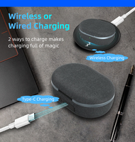 Auriculares inalámbricos con Bluetooth 2022, APT-X de carga con micrófono Dual, adaptable, CVC8.0, QCC3040, ANC, híbridos, TWS, 5,2