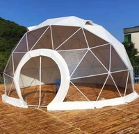 Tente de jardin de luxe pour 8 à 10 personnes, Double couche, grande taille, 3 jours, 1 semaine, grand Dom