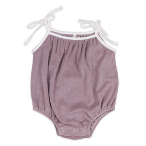 Tutine Unisex a forma di lanterna per bambini vestiti di spugna per bambini con bottone a pressione vestiti per bambina vestiti ODM estate canotta per neonati - Product Image 1