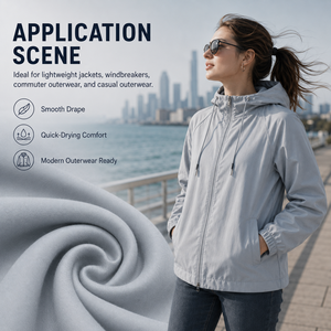 Tela de Mezcla de Tencel y Nailon, Modelo Nuevo y Moderno 2027, Tela para Abrigos, Envío de Muestra Gratuita - Product Image 4