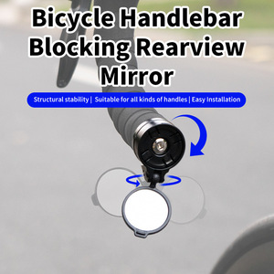 Rétroviseur <span class=keywords><strong>de</strong></span> bout <span class=keywords><strong>de</strong></span> <span class=keywords><strong>guidon</strong></span> <span class=keywords><strong>de</strong></span> vélo 30 mm, rotatif à 360°, miroir acrylique à lentille convexe <span class=keywords><strong>pour</strong></span> vélos <span class=keywords><strong>de</strong></span> route et VTT - Product Image 5