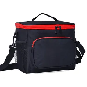 Hot Sale Upgrade 12 Can Large Lunch Bag Insulated Lunch Box Soft Cooler Cooling Tote Thermal Insulated Cooler Bag