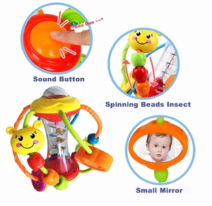Sonagli per bambini di vendita caldi per campana da letto set regalo giocattolo di plastica lenitivo con palla e suono per attività per bambini piccoli - Product Image 4