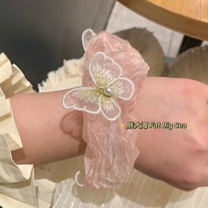 <span class=keywords><strong>Lazos</strong></span> <span class=keywords><strong>de</strong></span> <span class=keywords><strong>tul</strong></span> <span class=keywords><strong>para</strong></span> <span class=keywords><strong>el</strong></span> pelo, accesorios <span class=keywords><strong>para</strong></span> <span class=keywords><strong>el</strong></span> <span class=keywords><strong>cabello</strong></span> <span class=keywords><strong>de</strong></span> organza, perlas móviles 3D, mariposa, scrunchies - Product Image 6