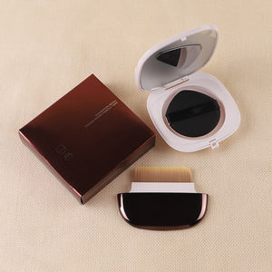 Brocha de Maquillaje Compacta y Elegante <span class=keywords><strong>para</strong></span> Polvo y Base de Maquillaje, con Caja, Mango de Plástico, Personalizable, OEM/ODM - Product Image 1