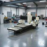 Machine de fraisage à portique CNC Tongbang DSK1632 pour plaques PE, moteur servo BT40 GSK 15 kW pour applications en plastique technique léger