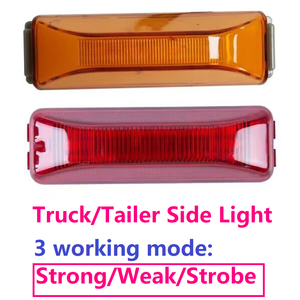 2024 tendances dans <span class=keywords><strong>American</strong></span> Amber Red Truck <span class=keywords><strong>Camion</strong></span> LED flash stroboscopique Lumière Remorque Signal Lampe Side Marker Indicateur para camiones - Product Image 5