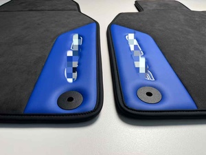 Tapis de sol en nylon personnalisés avec couleur et emblème pour Ferrari GTC4 Lusso T V8 V12, tapis de sol épaissis GT Auto - Product Image 4