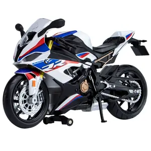 1:12 BMW S1000RR 2021 Die Cast Motorcycle Model Toy Vehicle Collection Autobike Shork-Absorber Off Road Autocycle Toys Car