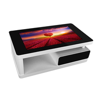 Directo de fábrica de 55 pulgadas Multi Touch pantalla mesa táctil impermeable con cajón