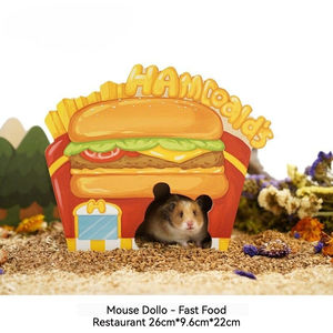 <span class=keywords><strong>Maison</strong></span> pour hamster multifonctionnelle en bois massif écologique au design original - Product Image 3