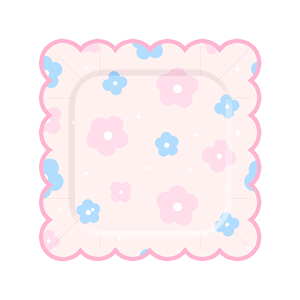 DAMAI New Design <b>Easter</b> Theme Disposable Party Plate <b>Cup</b> Pack Favors Set Pink Party Paper Plate Tableware Set - Product Image 4