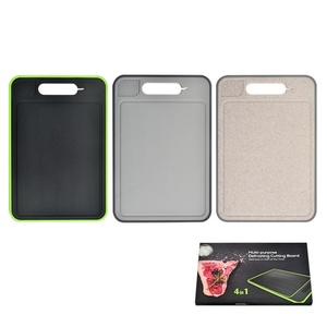 Double-sided Creative Cutting Board With Knife Sharpener Defrosting the Meat Cutting Board for Kitchen - Product Image 6