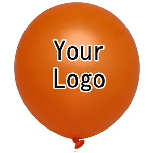 Saída de fábrica 100% natural 12 polegadas 3.2g látex logotipo balões impressão