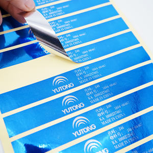 Pegatinas de <span class=keywords><strong>vinilo</strong></span> de <span class=keywords><strong>papel</strong></span> adhesivas impermeables impresas personalizadas, etiqueta privada cuadrada <span class=keywords><strong>para</strong></span> exteriores, estampado en caliente UV <span class=keywords><strong>para</strong></span> gafas de ordenador - Product Image 2