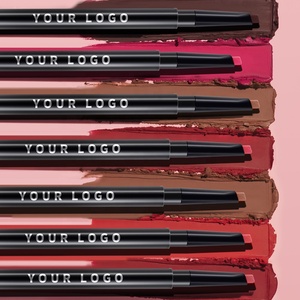 Cosmétiques maquillage rose brun Vegan crème crayon à lèvres, étiquette privé<span class=keywords><strong>e</strong></span> imperméable vitamine <span class=keywords><strong>E</strong></span> personnalisé Vegan rétractable crayon à lèvres - Product Image 3
