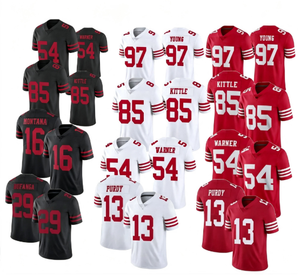 Maglie da Football Americano di Alta Qualità per Uomo Denver, 49ers, Patriots Abbigliamento Sportivo Camicie Ricamate con Logo Cucito - Product Image 5