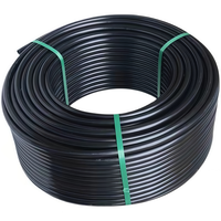 Tuyau d'alimentation en eau haute pression et d'irrigation agricole en HDPE de 1 pouce (32 mm), rouleau de 100 m, durable et écologique