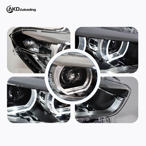 Feux avant AKD Car Styling pour BMW F20, phares à LED 2015-2018, Série 1, 118i, 120i, 125i, M140i, double couleur DRL, accessoire automobile - Product Image 6