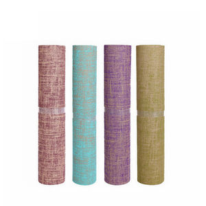 <span class=keywords><strong>Tapis</strong></span> de yoga épais personnalisé avec design antidérapant Vente à chaud <span class=keywords><strong>Tapis</strong></span> de jute naturel <span class=keywords><strong>Yogamat</strong></span> Caoutchouc Chanvre Matériau Caractéristiques Logo OEM - Product Image 6