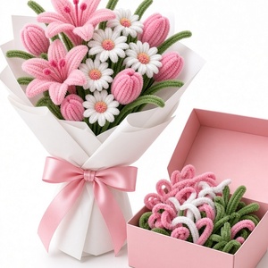 Kit DIY Bouquet Floral Fait Main – Ensemble Créatif de Matériaux pour la Confection de Fleurs pour Décoration de Mariage, Décoration Intérieure et Cadeaux Spéciaux - Product Image 6