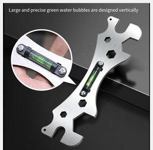 Industrielle Multifunktion schlüssel Bad Installation Wartung Universal Reparatur schlüssel Biege winkel Nivellierung für die Dusche - Product Image 4