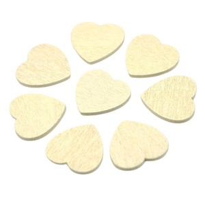 100 Piezas de Corazones Rojos de Madera de Abedul Cortados con Láser, Reutilizables e Impermeables, Decoraciones para Bodas y Fiestas de Año Nuevo - Product Image 2