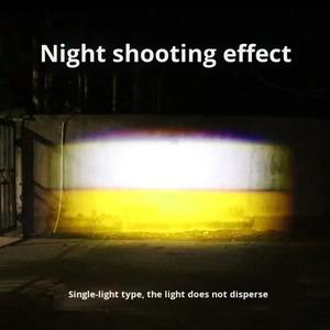 Lumière LED pour moto 100W Ultra lumineux Blanc/Jaune Phare de tête Alien pour vélo et trottinette électrique Conversion de phare à faisceau haut/bas - Product Image 5