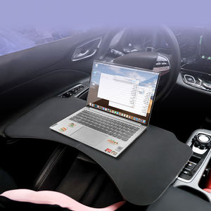 ถาดพลาสติกสำหรับวางโต๊ะในรถถาดรองพวงมาลัยรถยนต์อุปกรณ์เสริมไดรเวอร์โต๊ะตักอาหารโต๊ะเครื่องดื่มที่เข้ากันได้กับ <span class=keywords><strong>Tesla</strong></span> BMW - Product Image 3