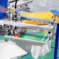 Machines d'impression sérigraphique automatiques 4 couleurs pour t-shirts, sacs non tissés et imprimantes sérigraphiques sans étiquette pour vêtements