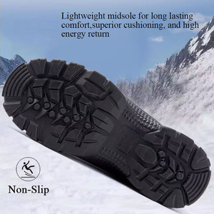 <span class=keywords><strong>Bottes</strong></span> d'hiver pour hommes en camouflage, mi-mollet, imperméables, isolées, antidérapantes, doublées <span class=keywords><strong>de</strong></span> fourrure, pour la <span class=keywords><strong>chasse</strong></span> en plein air - Product Image 4