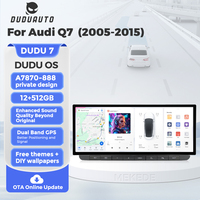 DUDUAUTO DUDU7 pour Audi Q7 2005-2015, écran de navigation GPS multimédia embarqué Android modifié spécifique à la voiture