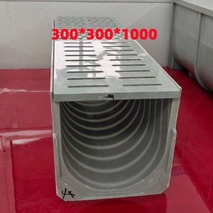 FRP cường độ cao, kênh thoát nước GRP, đường đô thị, chống tắc nghẽn, chịu được thời tiết, dễ dàng - Product Image 4