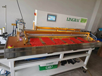 Machine à plisser automatique ST-3000-1400 pour chemises, jupes, couettes et oreillers, avec plisseur en forme d'éventail et plisseur à rayures, machine à coudre industrielle