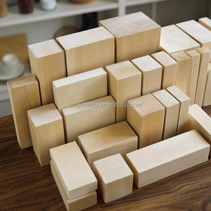 Bloques de madera natural sin terminar DIY para tallar madera - Product Image 5