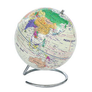 Diamètre d'usine de 20cm, support globe du <span class=keywords><strong>monde</strong></span> en métal, globe de bureau décoratif moderne et Antique - Product Image 3