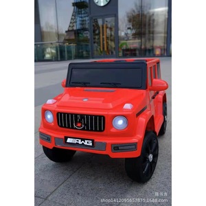 Children's Electric Four-Wheel Off-Road Rc Car Red Double Seat Ready-To-Go Indoor-Outdoor 2 To 4 Years - Product Image 5