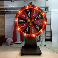 Accessoires d'activités de stand de carnaval : Machine de jeu à clipser pour loterie électrique, tirage au sort, bingo, tambour de tombola, tour de la fortune et roue de la chance