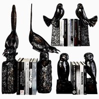 Benutzer definierte Poly resin Souvenir Birds Buchs tützen Set