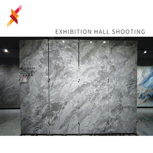 Sứ slab đá 800*2600 mét bề mặt tiêu chuẩn trắng sàn đá cẩm thạch nội thất thiêu kết gạch đá - Product Image 4