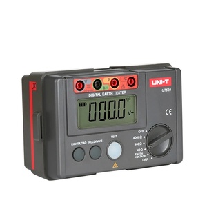 เครื่องทดสอบสายดินแบบดิจิตอล UNI-T รุ่น UT522 (0~4000) ปรับช่วงได้เอง แสดงผลอัตโนมัติ แจ้งเตือนแบตเตอรี่ต่ำ บันทึกค่าได้ แสดงผลเต็มรูปแบบ - Product Image 4