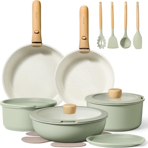 Juego de Utensilios de Cocina Ecológicos y Resistentes de 11 Piezas, Rejillas de Enfriamiento, Fundas, Envoltura de Silicona para Alimentos, Botella para Aceite de Cocina, 4.5 Estrellas - Product Image 1