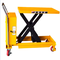Doğrudan Tedarik Chengli Model PTS500 PTS800 PTS1000 PTS1500 Manuel Ayarlanabilir İstifleyici Forklift 500kg Yeni Restoran Perakende