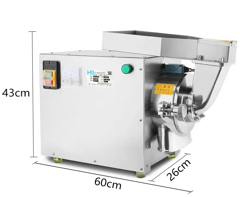 HBM-8817 Postewise Multi-Functionalmeelmolen Voor Graankruidenkruid Maïsgerst