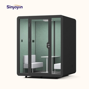 모바일 고품질 실내 오피스 팟 전화 부스, 전화용 가구 부스, 방음 휴대용 오피스 팟 작업 공간 - Product Image 1