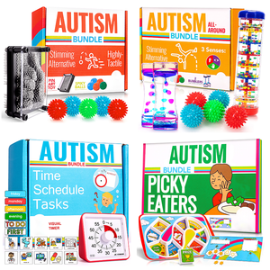 Gioco pasta <span class=keywords><strong>autismo</strong></span> prodotti terapia sensoriale Anti Stress tappetino Montessori Box Kit Kit Stress sensoriale Fidget <span class=keywords><strong>autismo</strong></span> Set giocattoli - Product Image 6