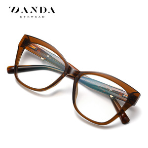 Danda Cat Eye – montures de lunettes pour femmes, monture complète, couleur unie, légères, anti Uv, BC909 - Product Image 5