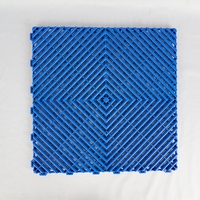 Hot Sell Car Wash Shop pp Sol pour Garage Detailing Garage Mat Carreaux de sol en plastique