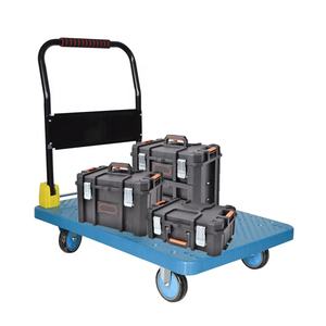Chariot pliable Plate-forme Camion à main pliable Plate-forme Camion à main portable Chariot pour entrepôt et <span class=keywords><strong>garage</strong></span> - Product Image 3