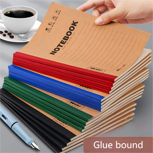 <strong>Campus</strong> <strong>Notebook</strong> A5 Thick Exercise Book B5 Horizontal Line Simple Office Notepad Soft Kraft Cover School Student Dairy - Product Image 4